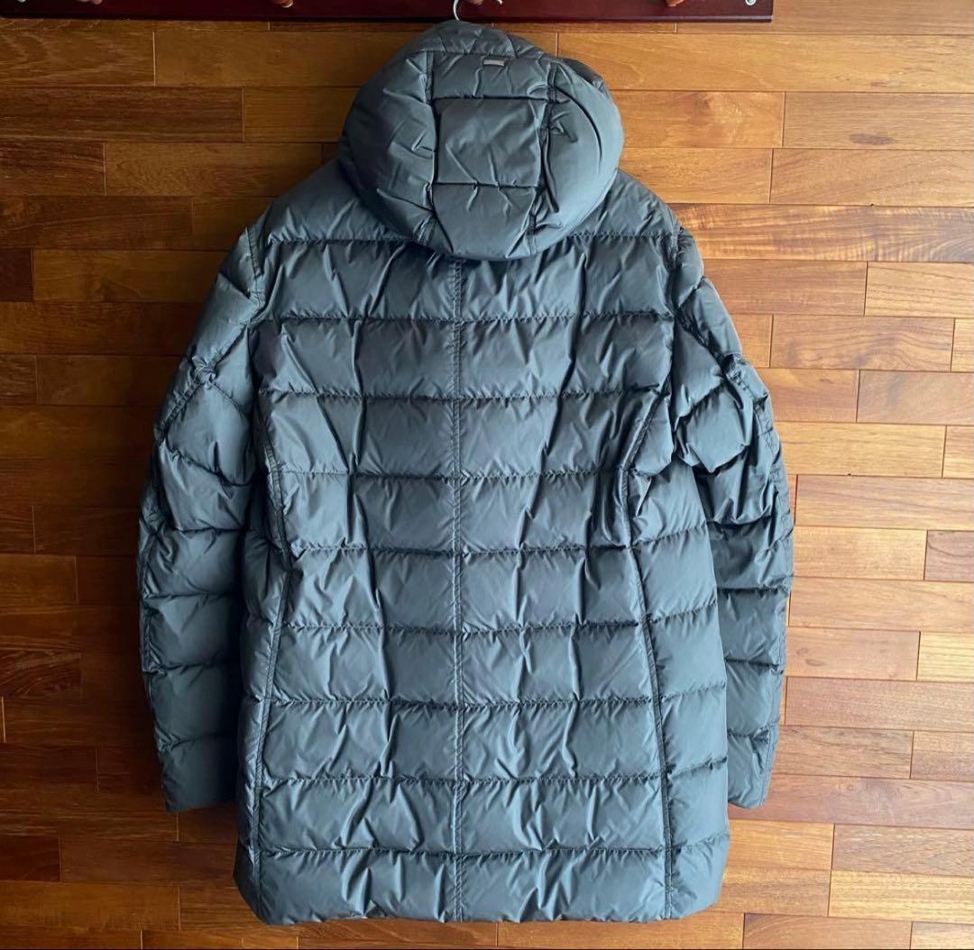 新品　未使用【HERNO】ヘルノ 4ポケット ダウンコート グレー サイズ52