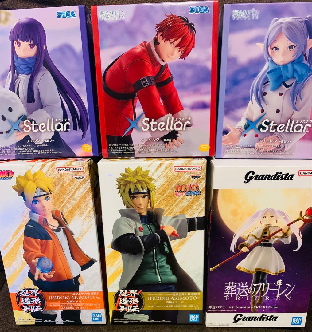104 葬送のフリーレン　シュタルク　フェルン　ナルト　ミナト　フィギュア