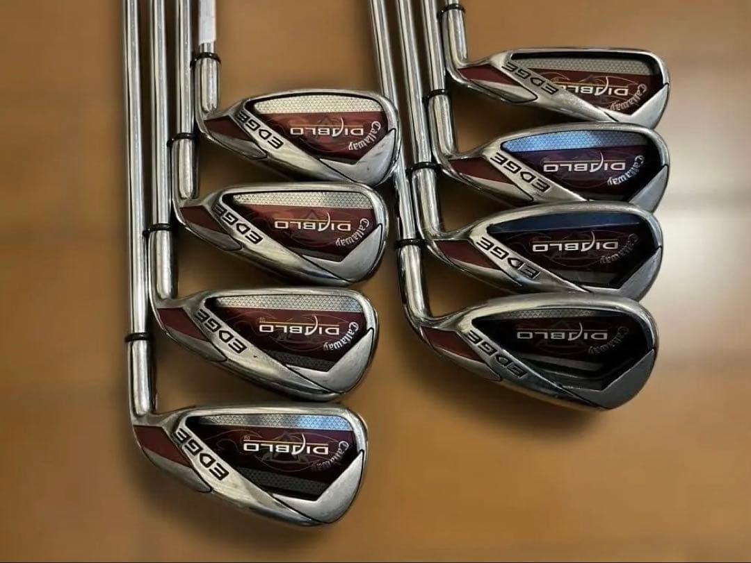 キャロウェイ　ディアブロエッジアイアン（USA仕様）オリジナルスチール