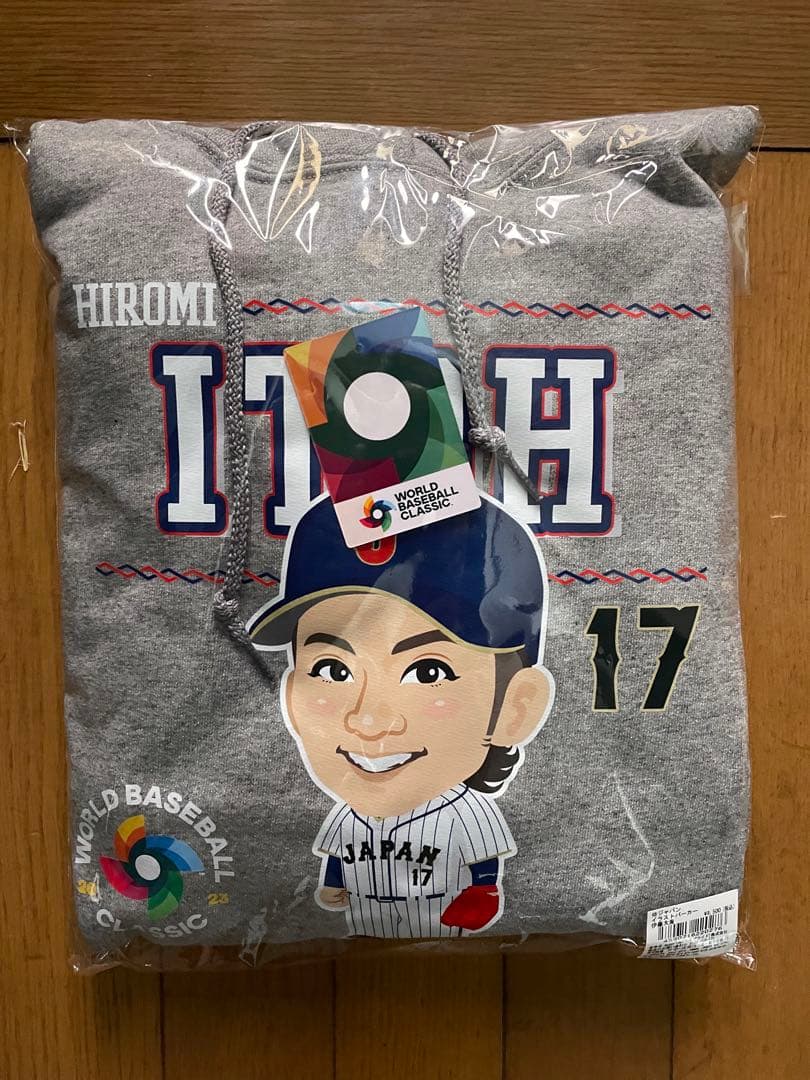 WBC 侍ジャパン　イラストパーカー　伊藤大海
