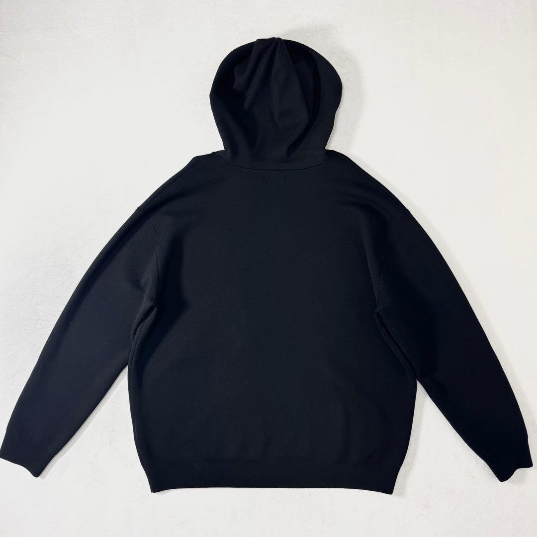 OBSIDIAN オブシディアン ハイゲージウール ニットフーディー XL 黒