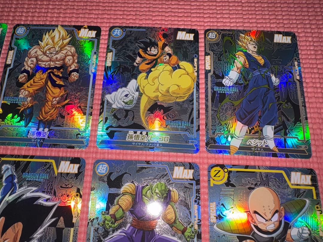 星キチさん専用　コミパラ①②③④ ドラゴンボール　キラカード