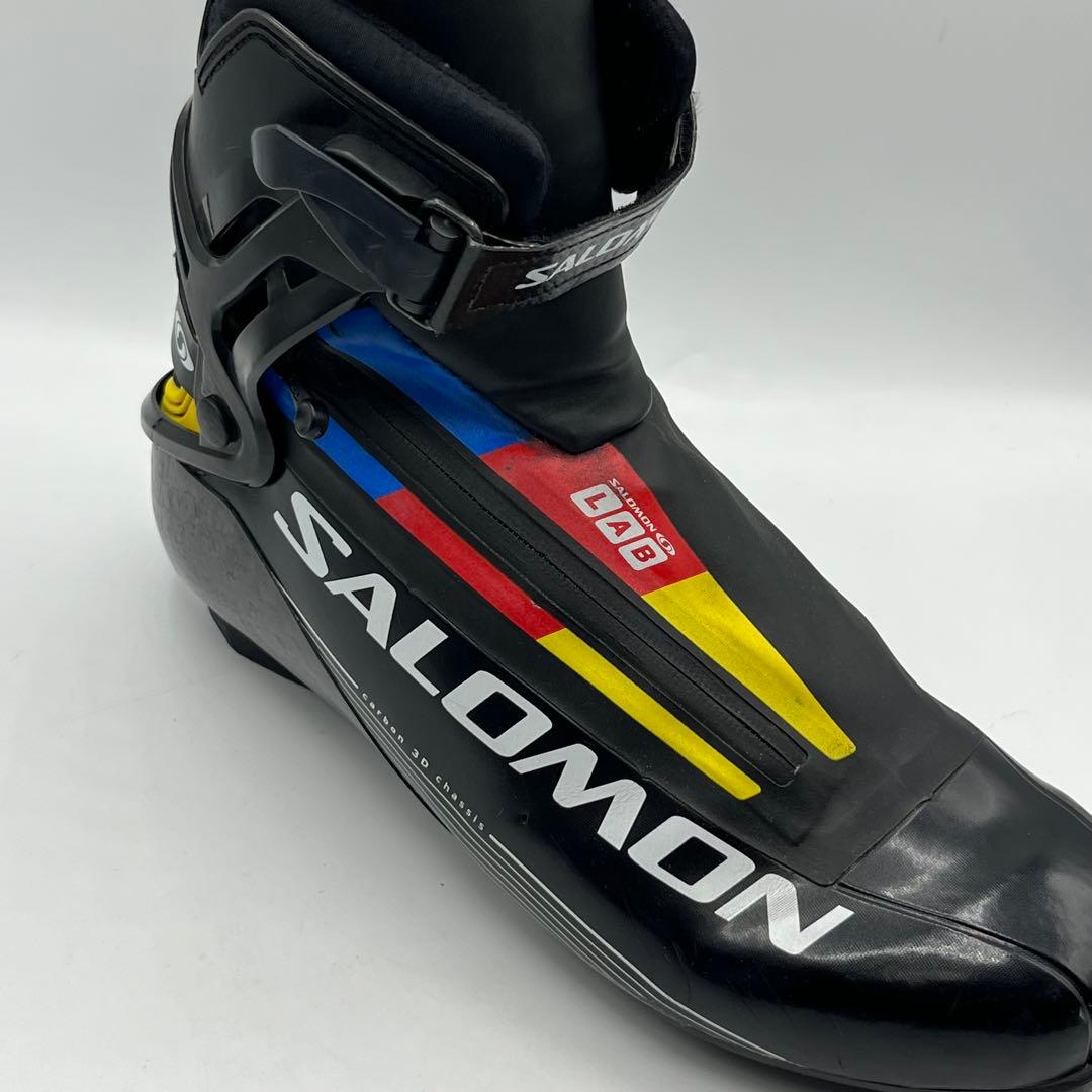 SALOMON クロスカントリースキーブーツ 29.5cm カーボン