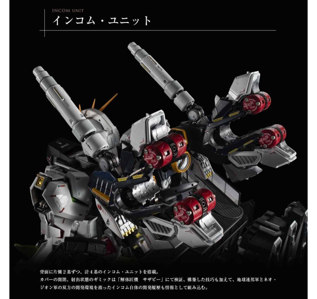 解体匠機 RX-93 νガンダム専用オプションパーツ 武装強化プラン
