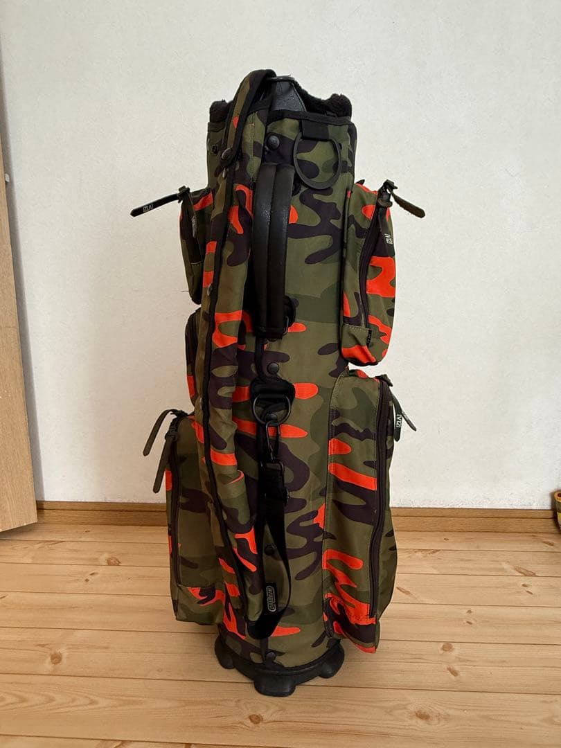Ｖ12迷彩キャディバッグ　おまけ付き