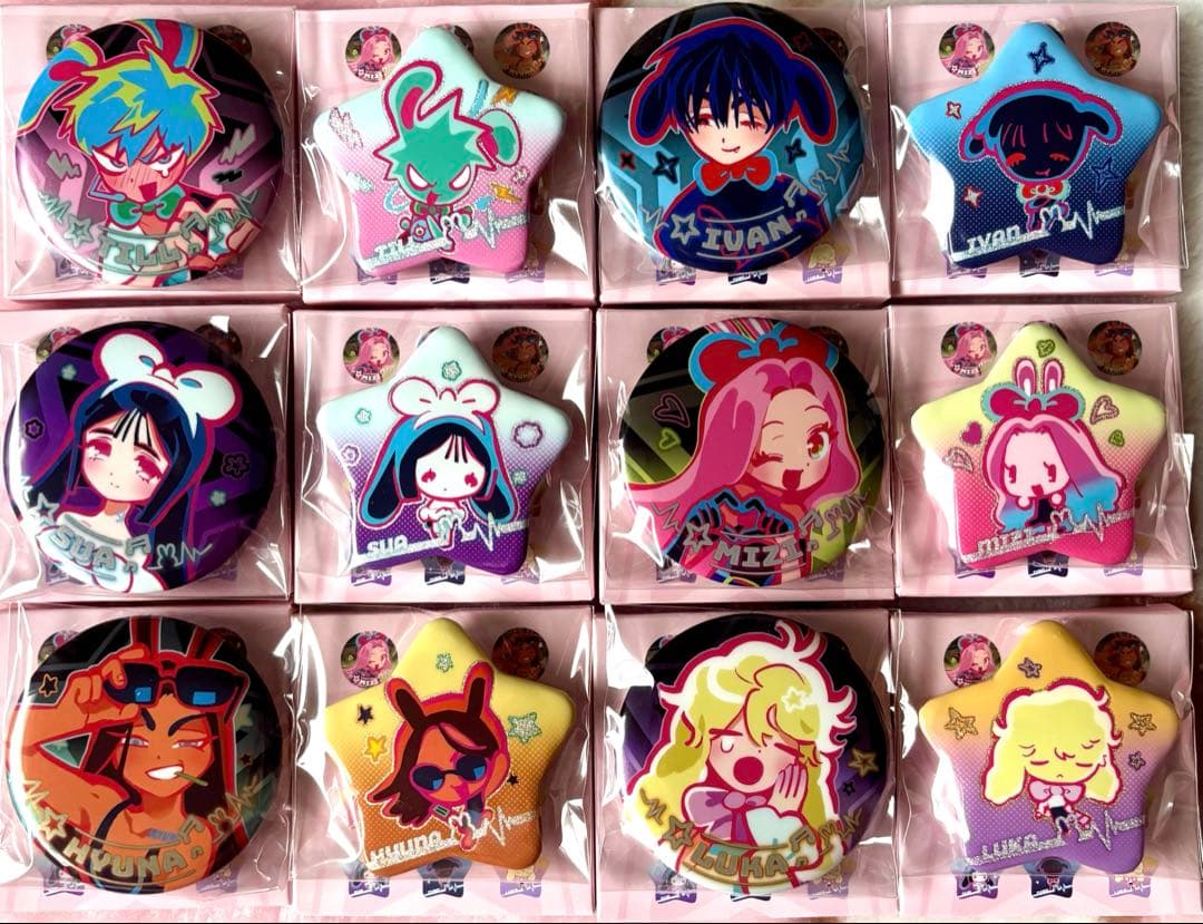 エイリアンステージ　うさぎ缶バッジ　コンプリート