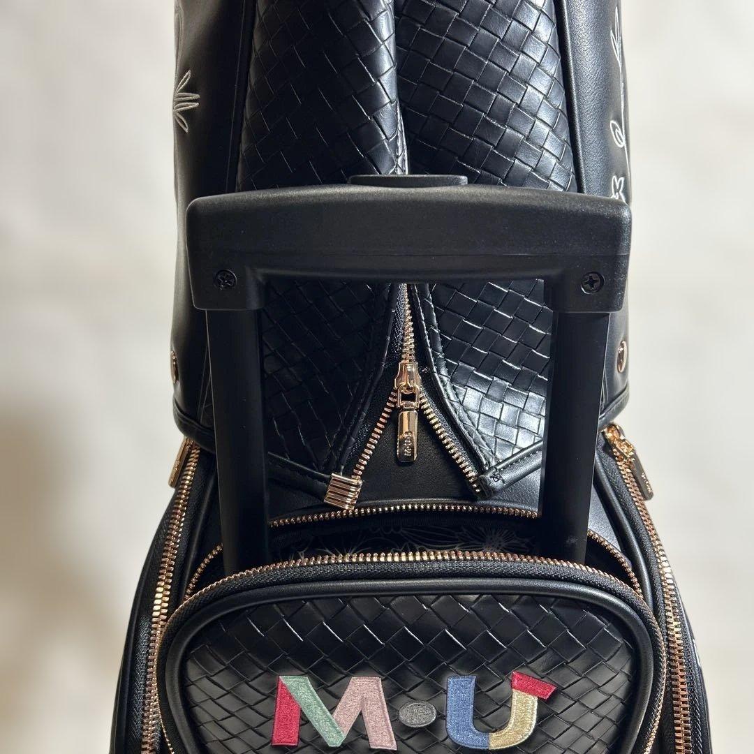 【未使用✨️】M•U SPORTS⭐︎30周年記念モデル⭐︎キャディバッグ ブラック