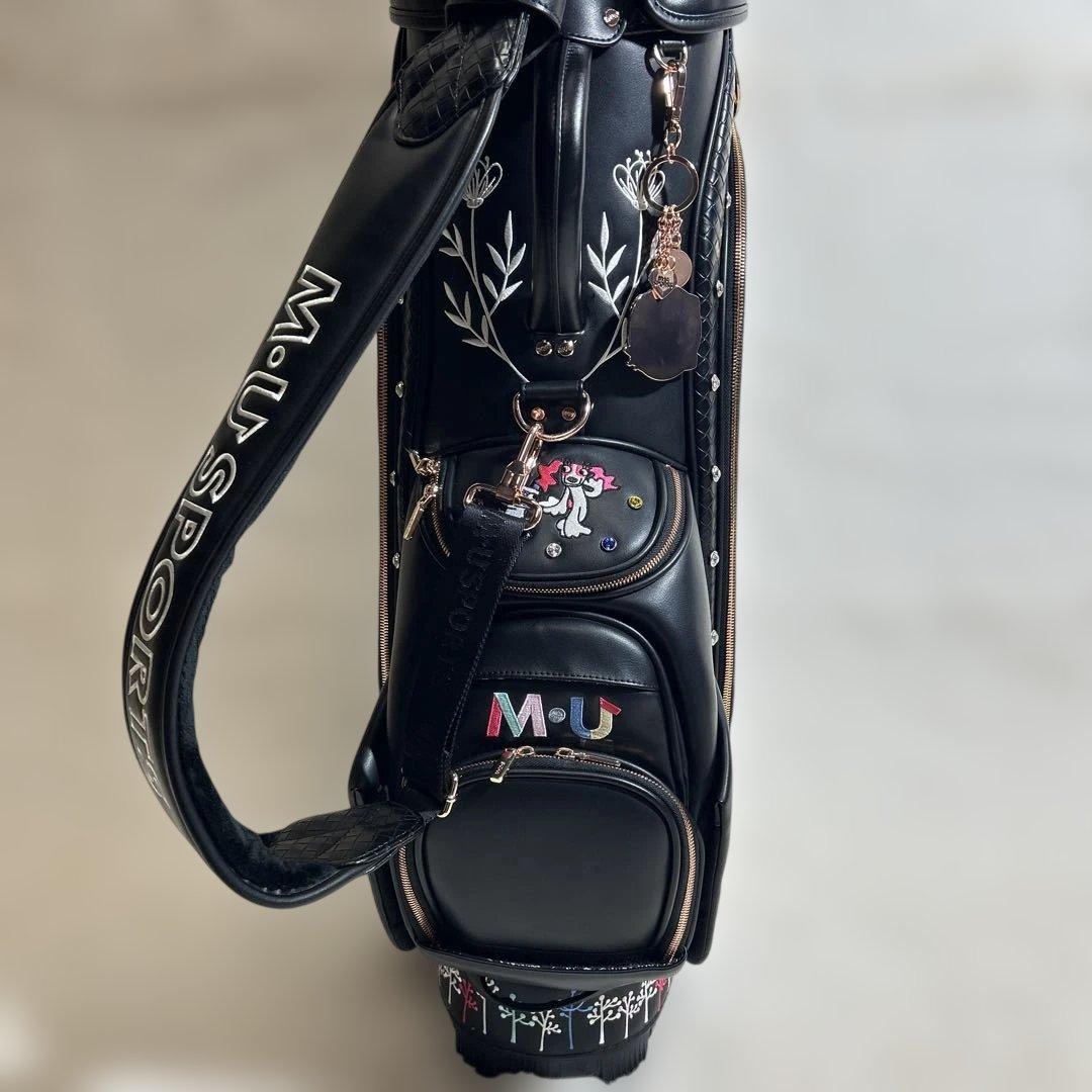 【未使用✨️】M•U SPORTS⭐︎30周年記念モデル⭐︎キャディバッグ ブラック