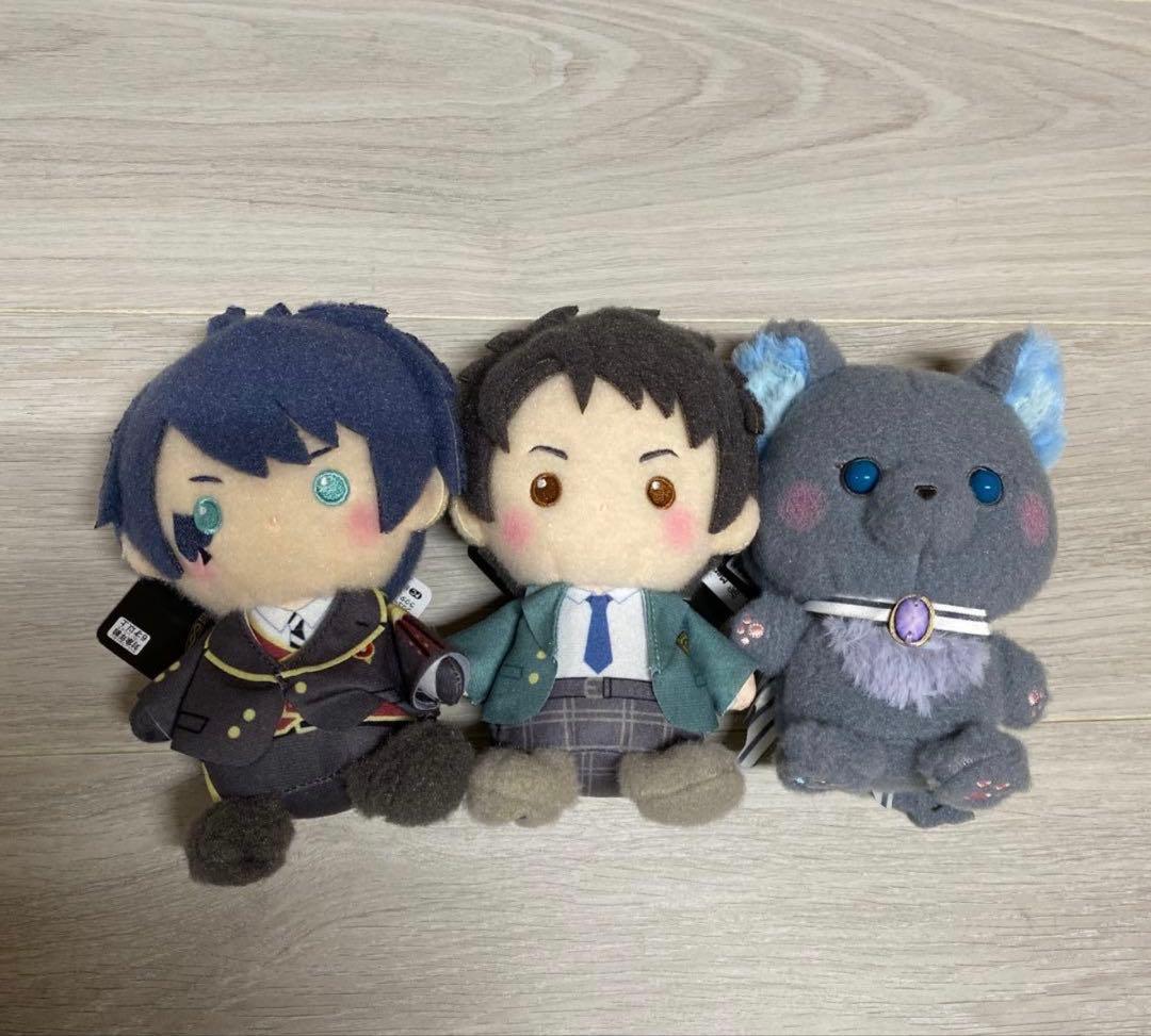 ツイステ ミルキーボア ぬいぐるみ　デュース　雄剣　グリム　3種