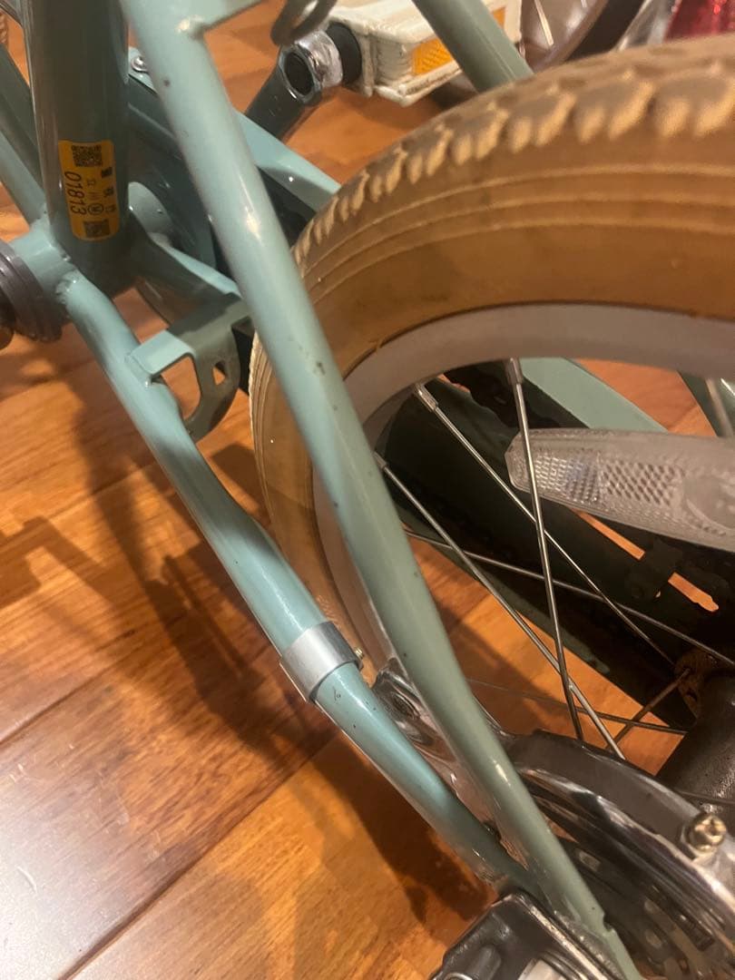 little tokyobike 16㌅　バスケット、ベル、補助輪付き