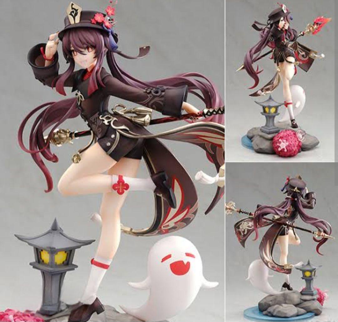 原神　胡桃　フィギュア　特典　クリアファイル付