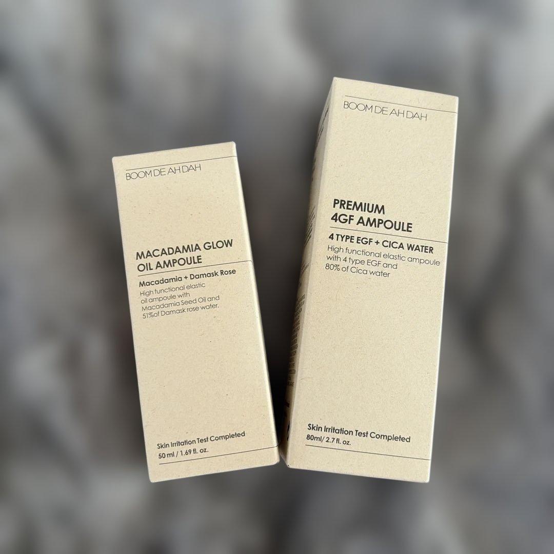 BOOMDEAHDAHプレミアム4GF アンプル 80ml&オイル50ml