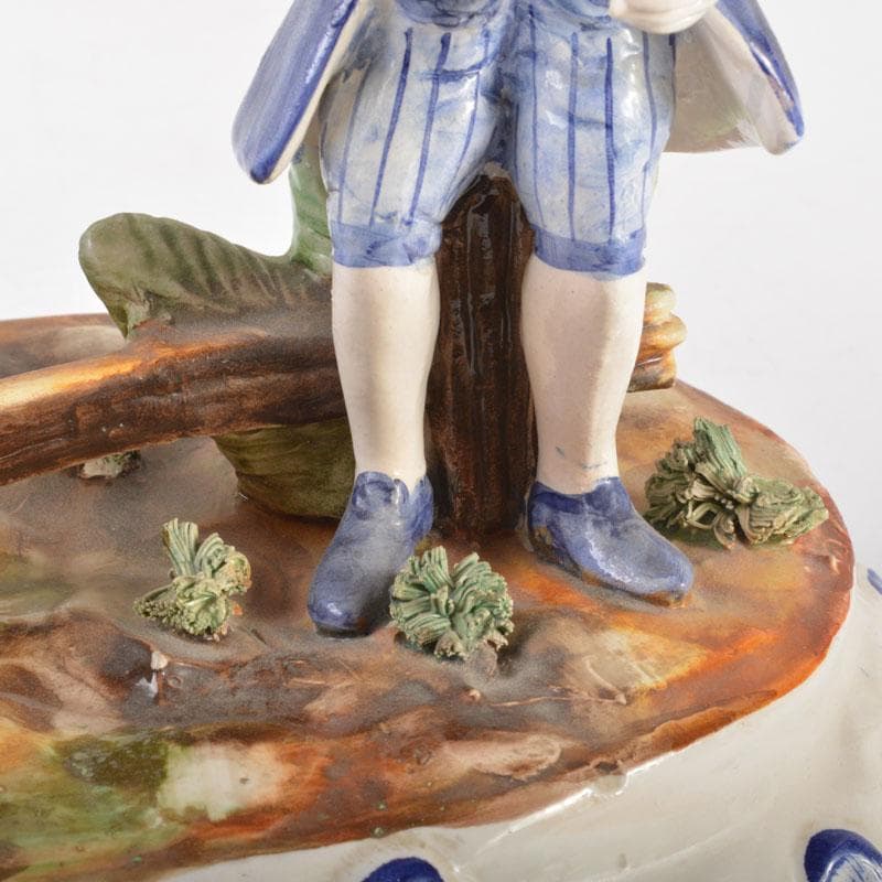 イタリア製　CAPODIMONTE　カポディモンテ　陶人形　2点　C　6520A