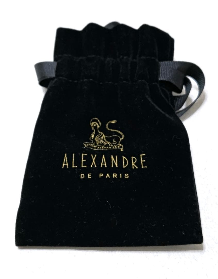 ALEXANDRE DE PARIS　キラキラ　ヘアクリップ　38586