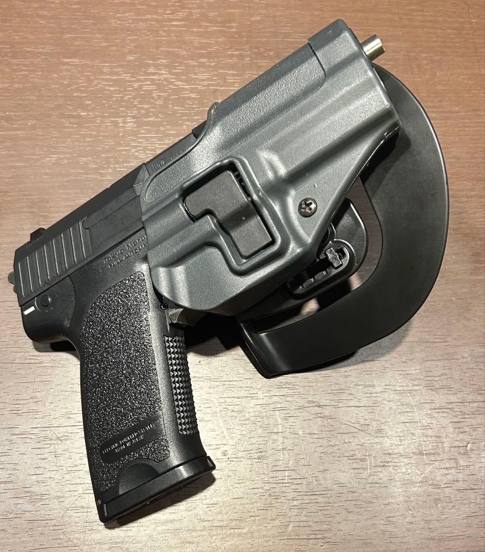 初速82.82m/s カスタム品 東京マルイUSP 電動ハンドガン ホルスター付