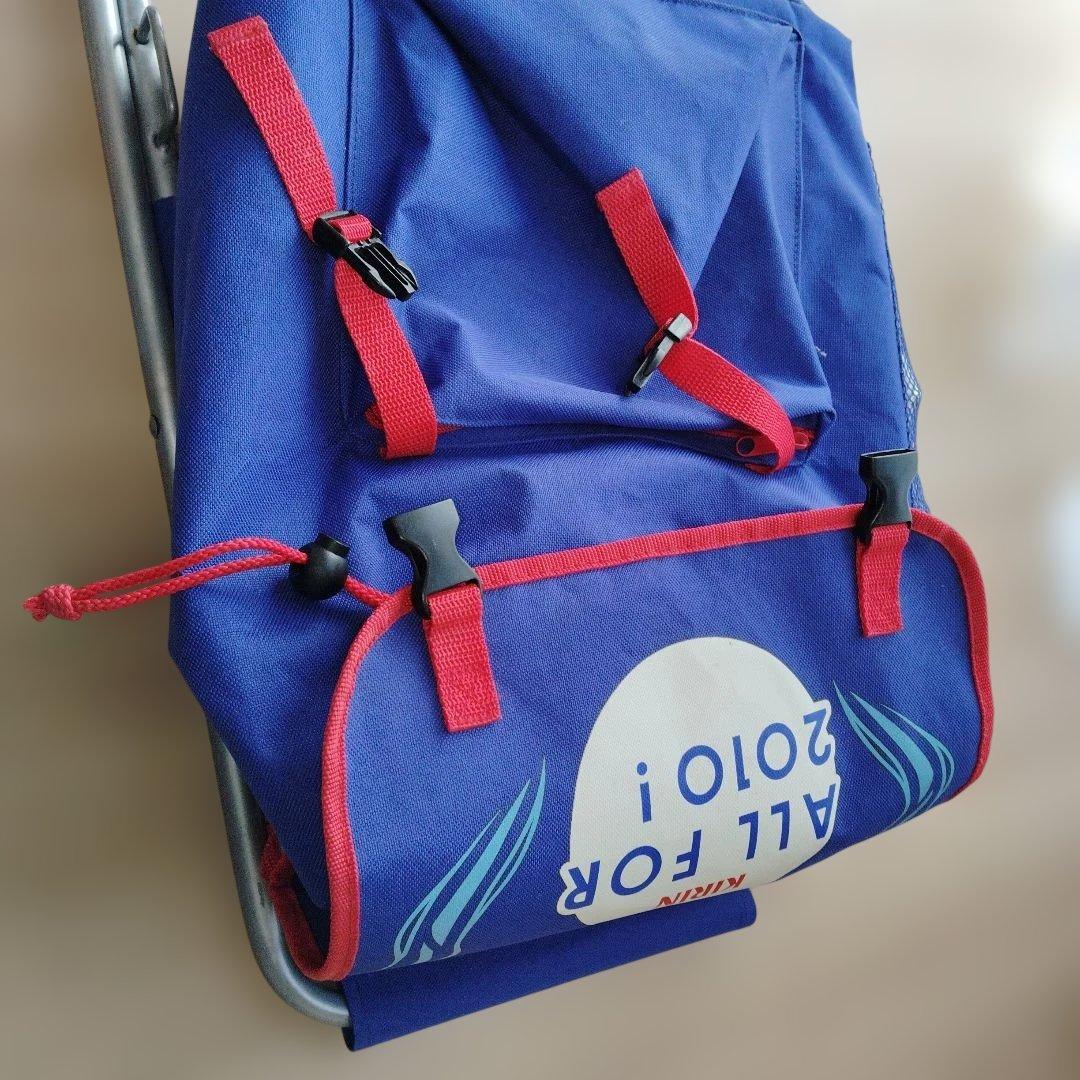 キリン　レアグッズ　オリジナルチェア リュック　サッカー　リュック 椅子