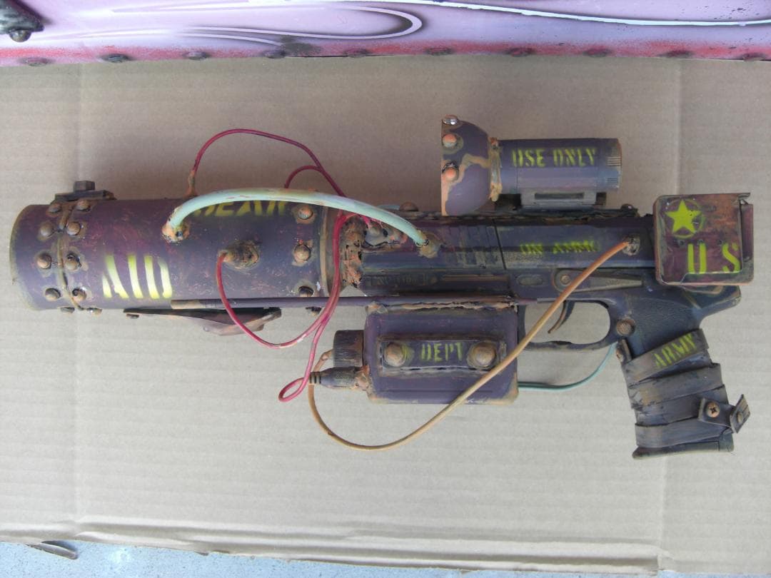 スナイパー銃 サイバーパンク 世紀末 コスプレ クラッシック レトロフューチャー