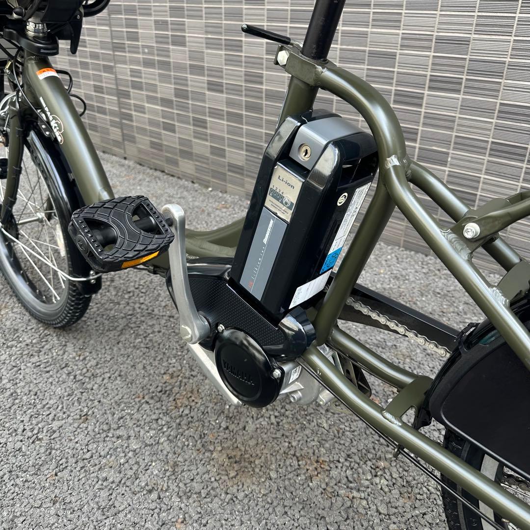 ヤマハ PAS Kiss 電動アシスト20インチ内装3段変速バッテリー充電器付