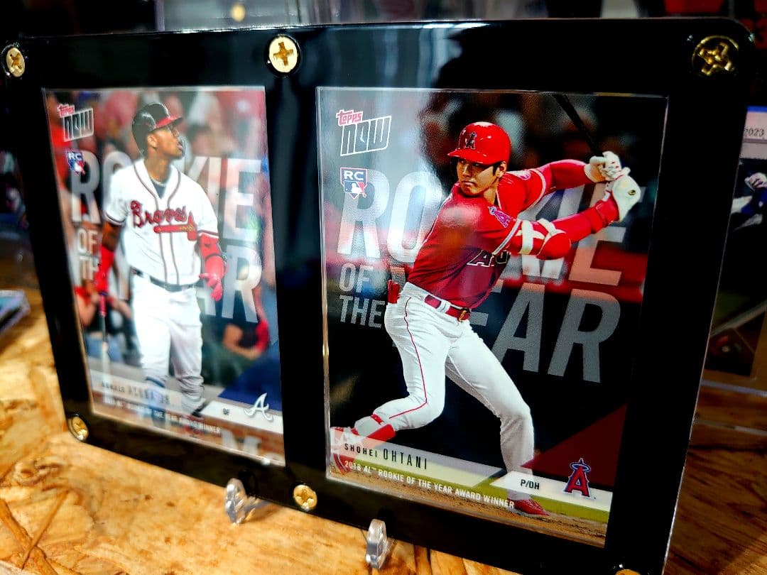 大谷翔平&アクーニャjr. topps now 2018年新人王 rookie
