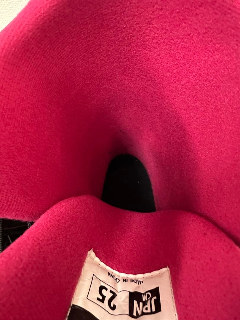 CANVAS 女性用スノーボードブーツ BOAブラック/ピンク 25.0cm