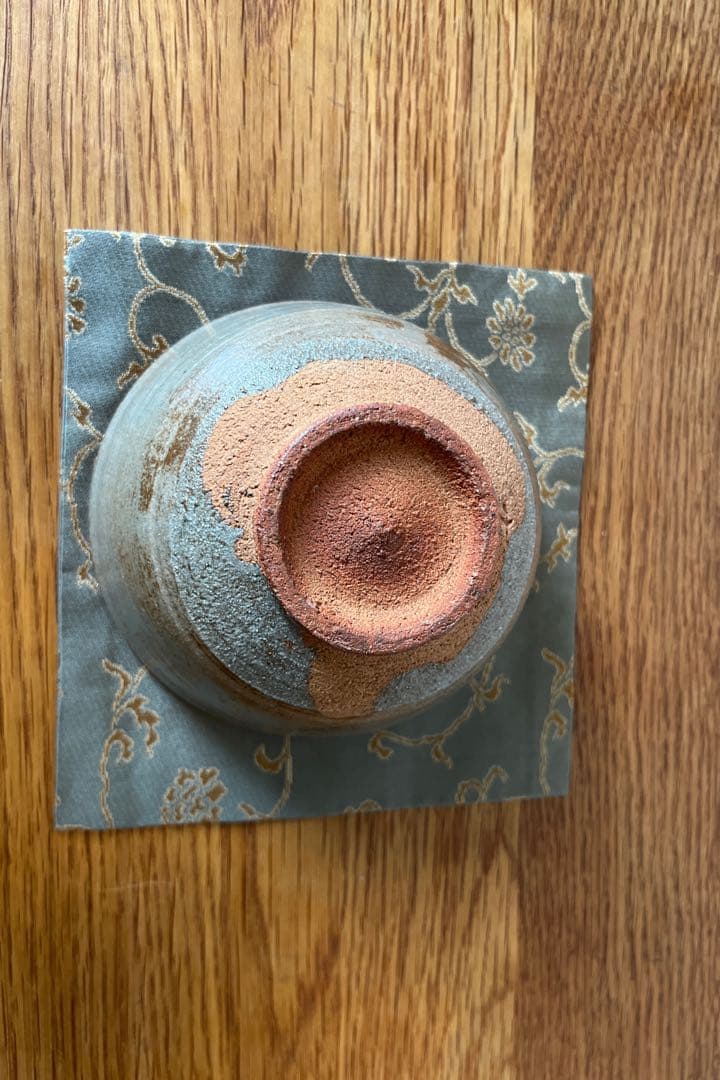 唐津茶碗（中里 重利作）共箱 【茶道用抹茶碗】