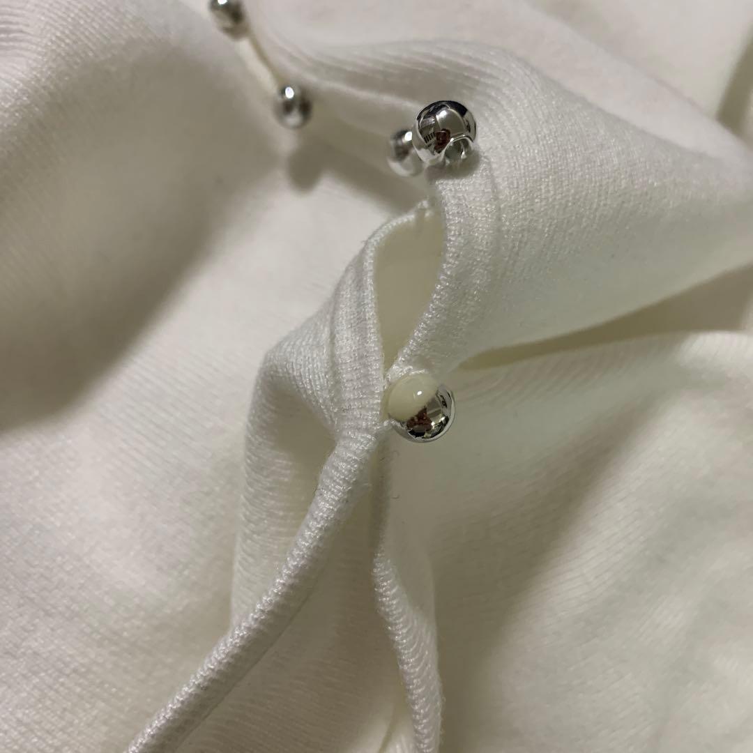 エイミーイストワール 美品 大人気 24AW バルーンヘムニットカーディガン