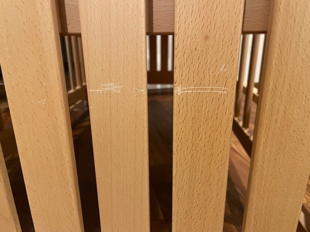 ベビーベッド　ミキハウス