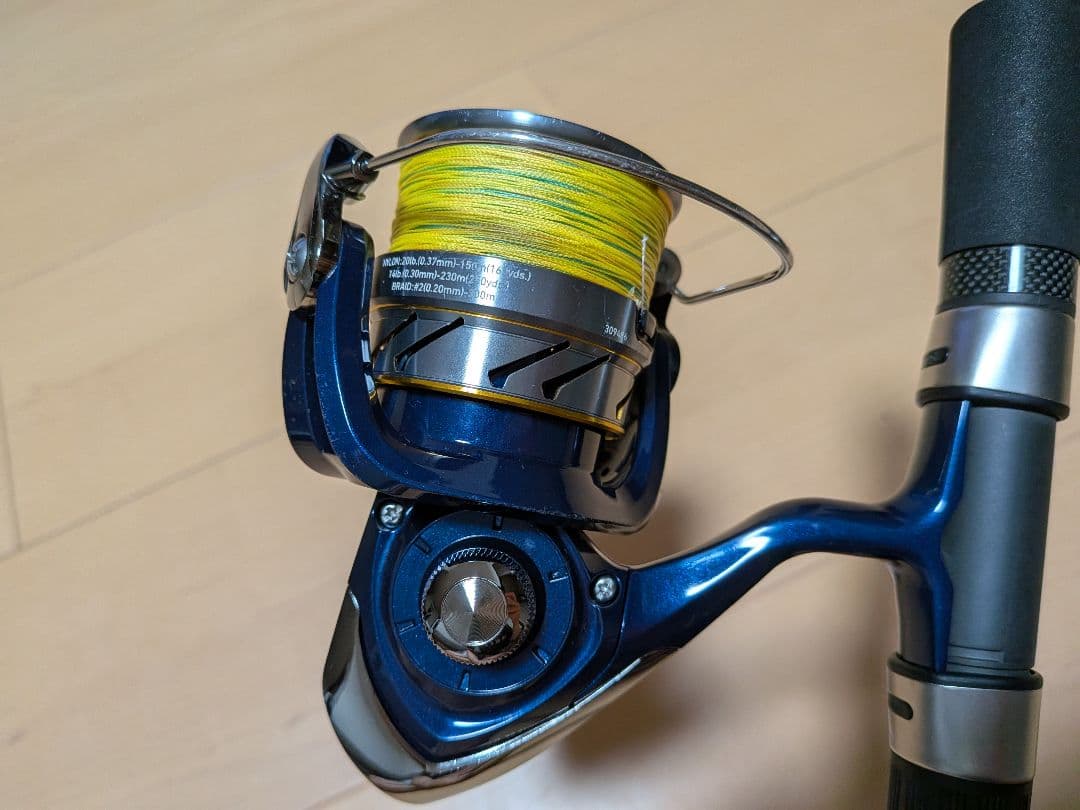 eazy K　ライトジギング　シーバス　ロッド　リール　本体　セット