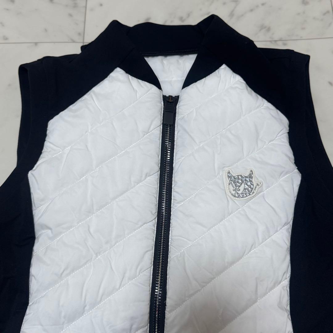 waac 中綿　ゴルフ　レディース　ベスト　サイズ2