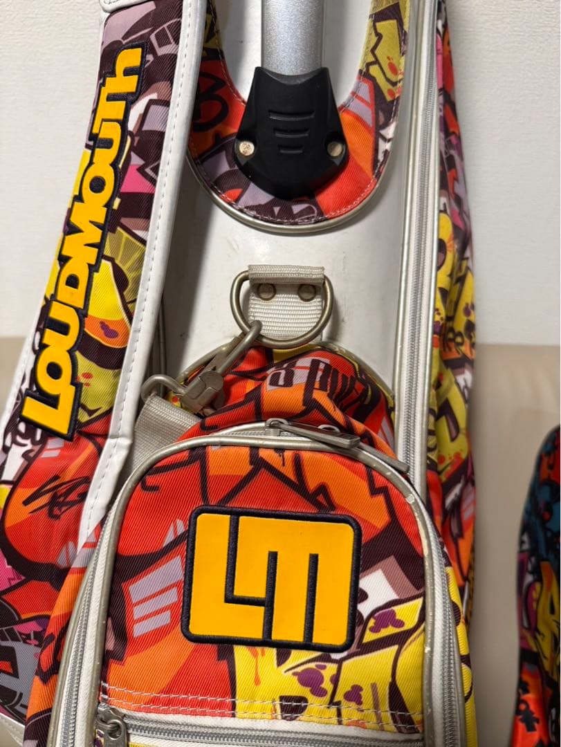 【送料込み】希少　ゴルフバッグ　ラウドマウス　スタンド式キャディバッグ