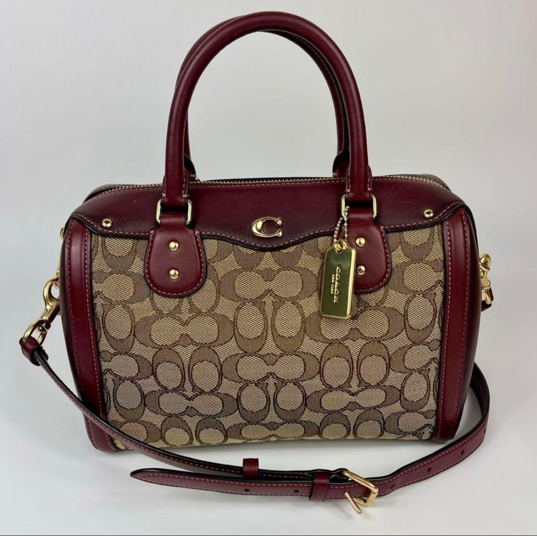 COACH ミニボストンバック