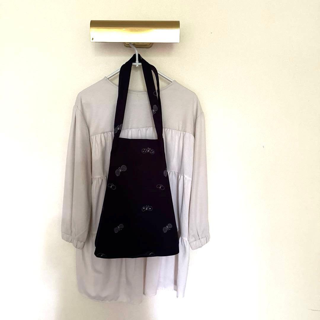 ハンドメイド　ミナペルホネン　choucho dop生地　バッグ