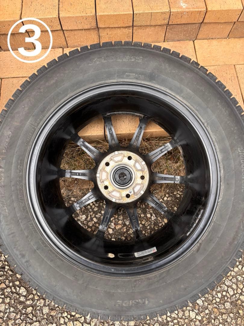 ブリヂストン VRX3 205/60r16 スタッドレス タイヤ ホイール