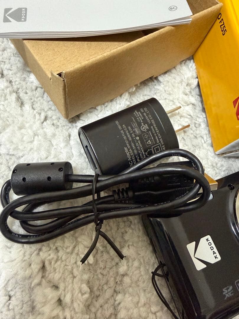 Kodak fz55 コンパクトデジタルカメラ 黒