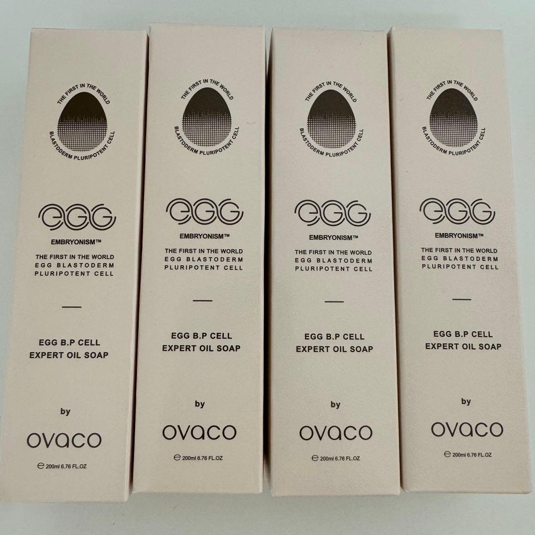 【新品未使用】ovacoオバコ クレンジングオイルソープ200ml 4本