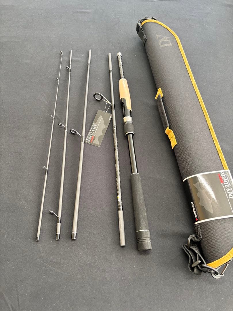 シーバスロッド　パックロッド　5pc コスパ最強ロッド　新品、未使用