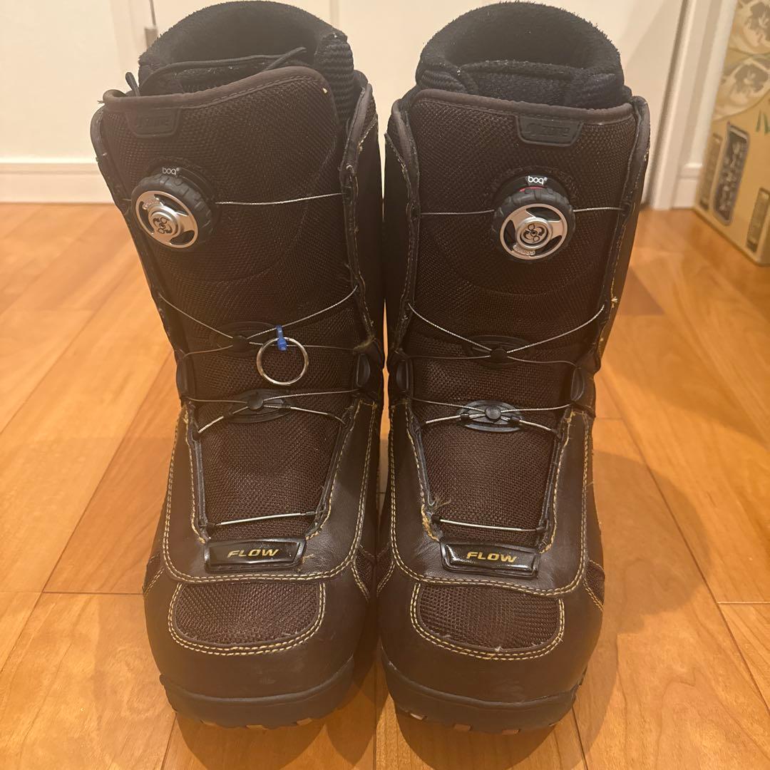 FLOW ZONE ブラウン スノーボードブーツ US8.5