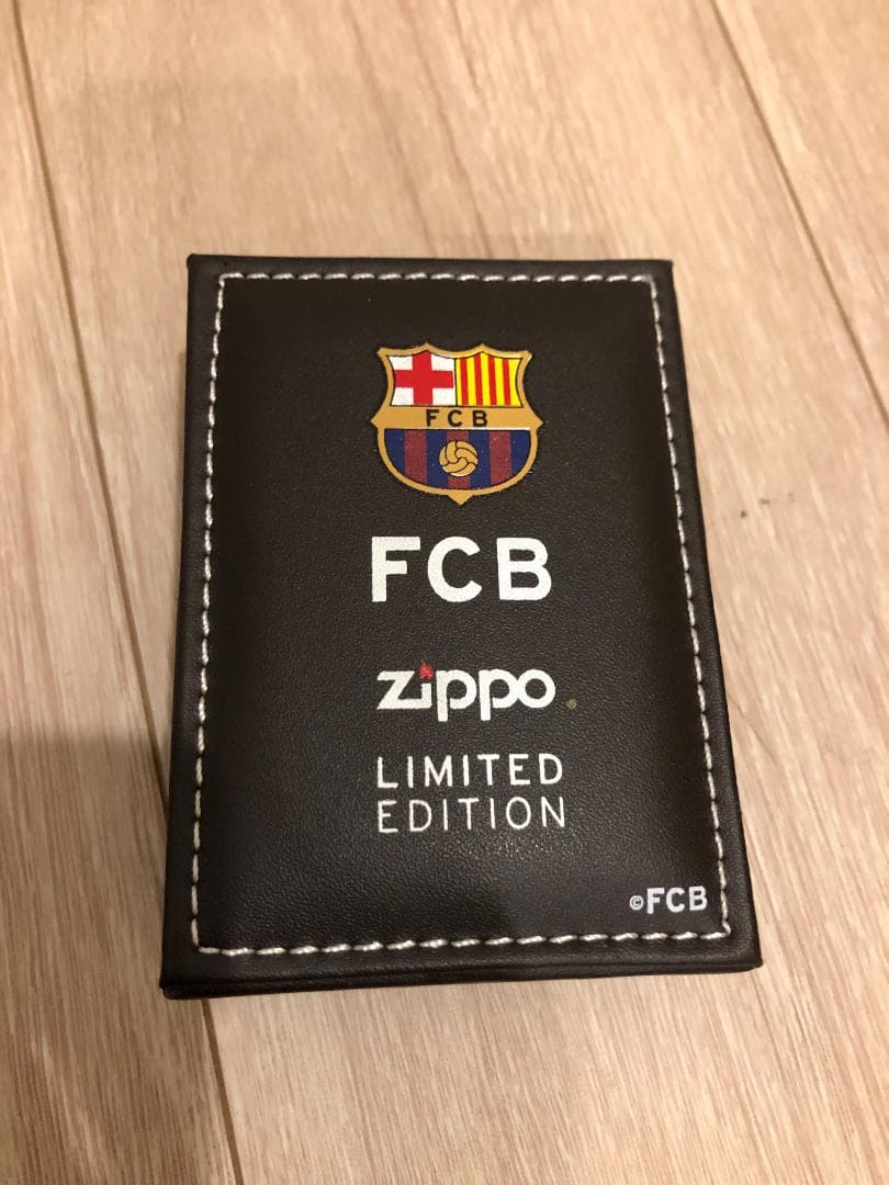FCバルセロナ 08-09 三冠達成記念ジッポ Zippo