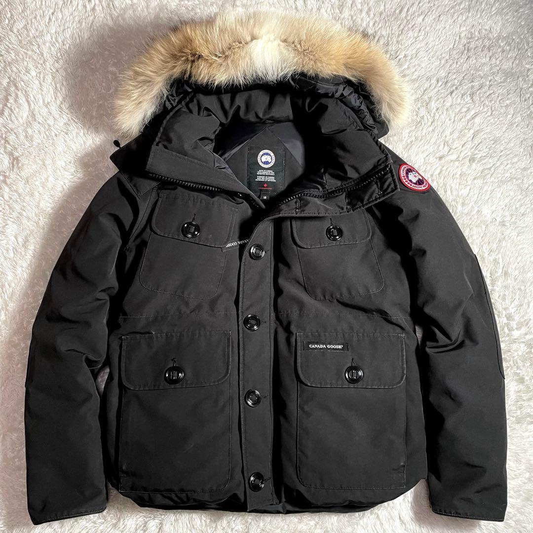 カナダグース ダウンジャケット ラッセルパーカー コヨーテファー 2301JM