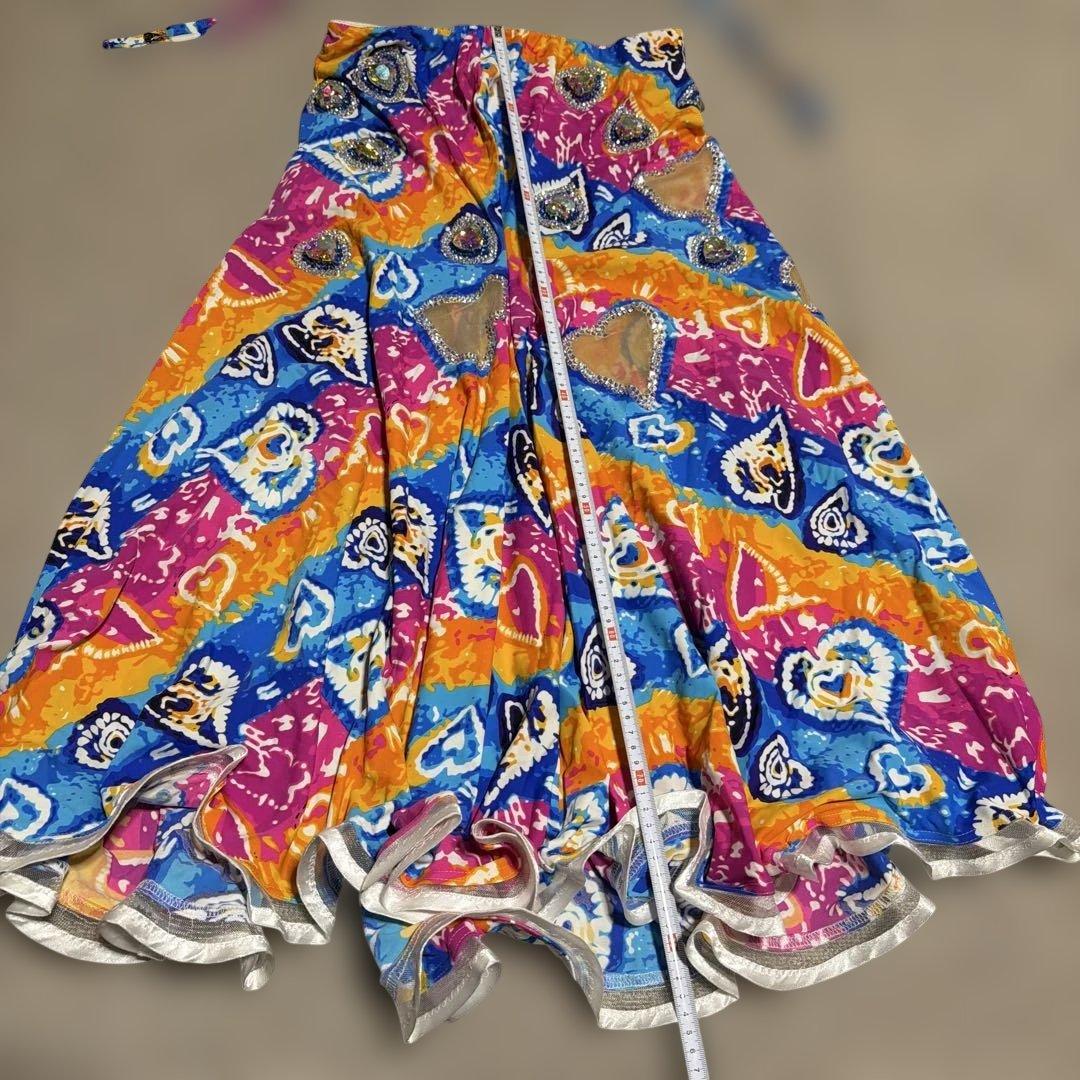 カラフル ベリーダンス セットアップ