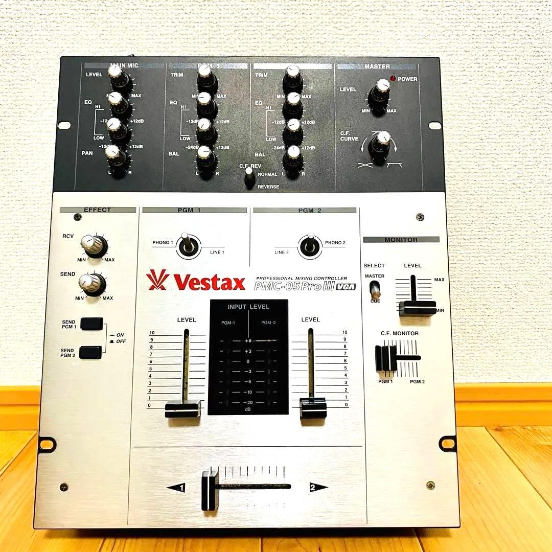 付属品多数✨ Vestax PMC-05PRO3 VCA DJミキサー