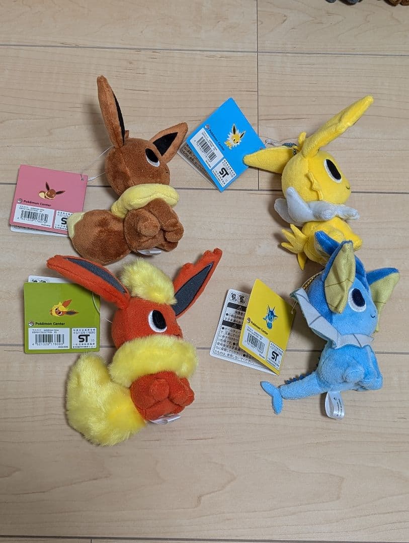 ポケモンセンター　ポケモンタイム　ブイズセット