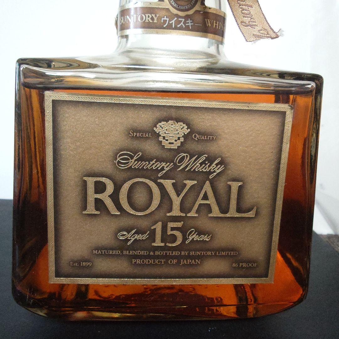 サントリーウイスキー  750ml 15年　ゴールドラベル