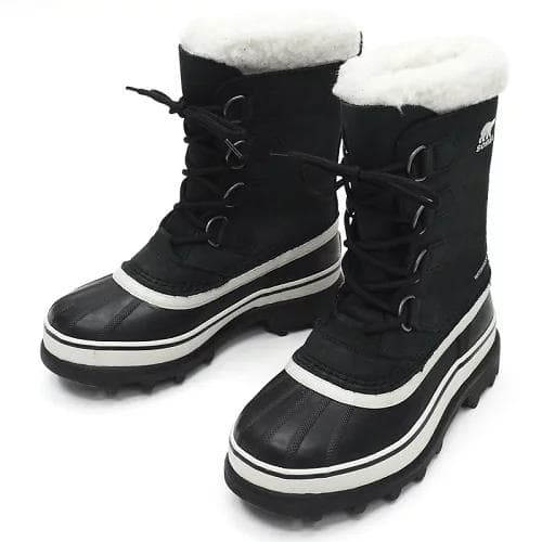 B06476 未使用品 SOREL CARIBOU ヌバックレザー ブーツ 23