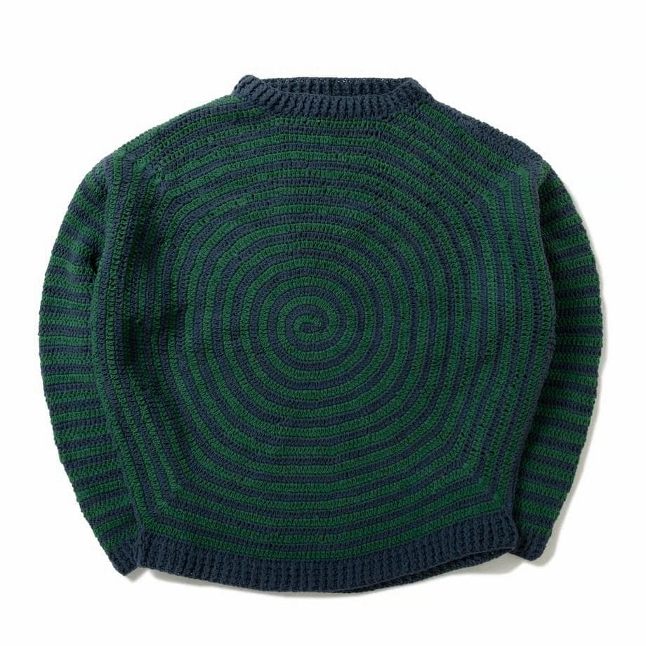 マクマホンニッティングミルズ Guru Guru ぐるぐる グルグル グリーン