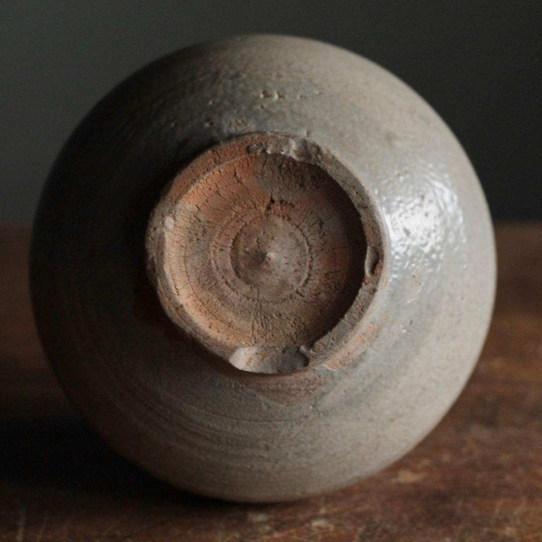 李朝 堅手 塩笥壷 朝鮮美術 古美術 古道具 李朝白磁 アンティーク