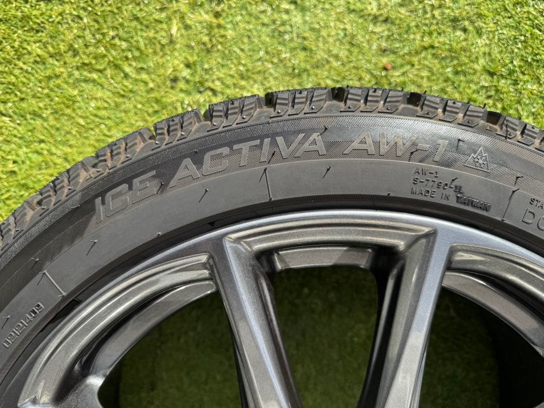 スタッドレス9分山 BRZ 17in 7.5J 215/45R17 セット