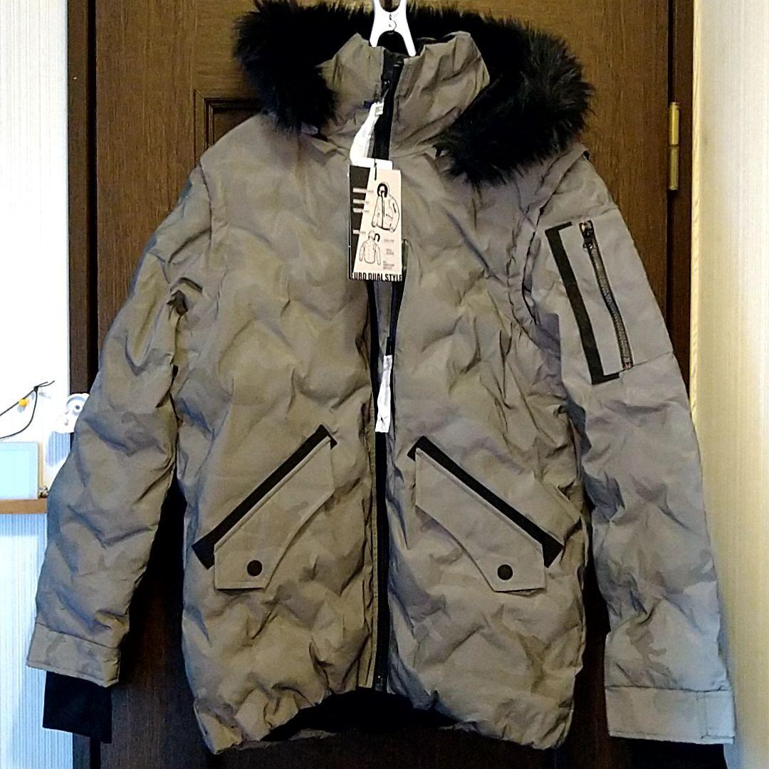 【新品】ワークマン リフレクトカモ ユーロアルティメットデュアルフーディー L