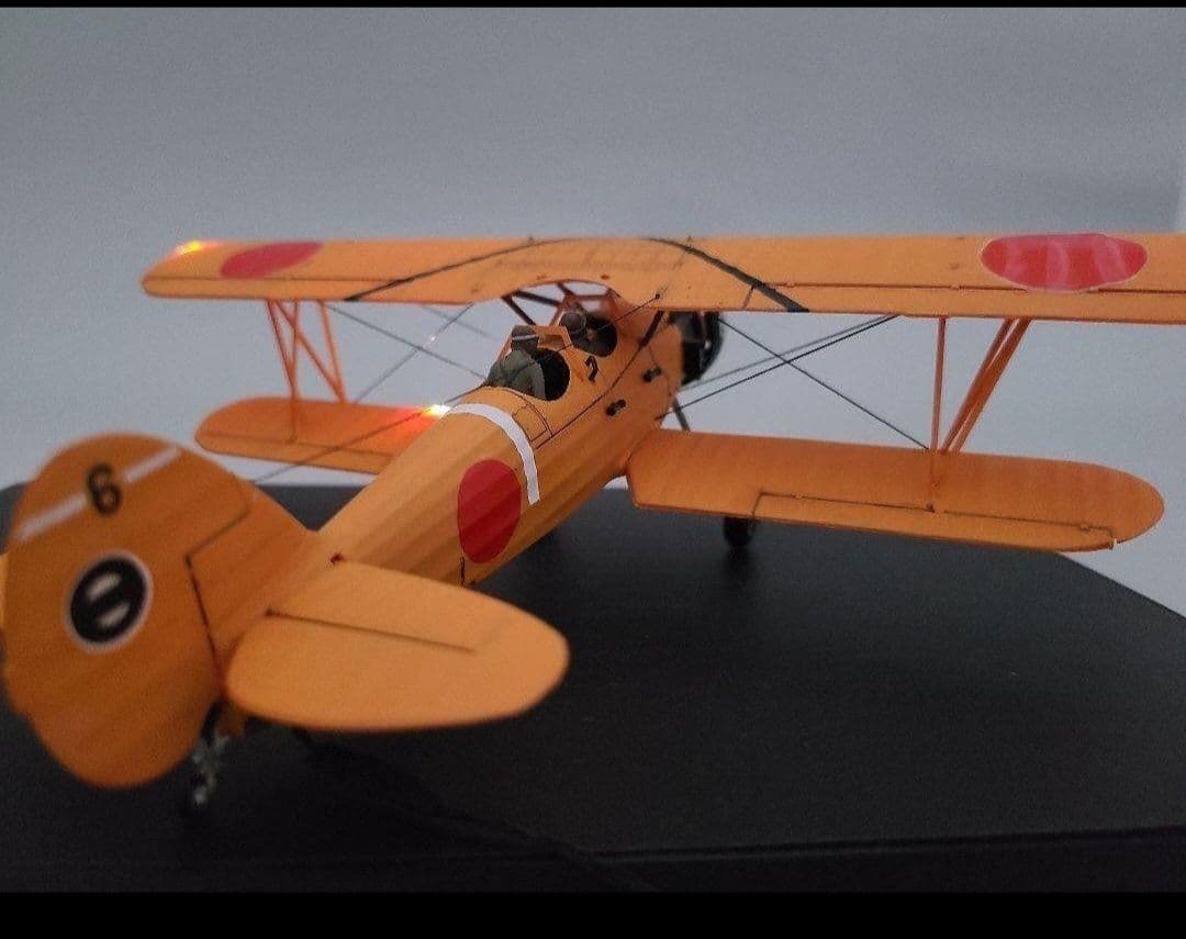 tomoya 九五式中間練習機(赤とんぼ) リアルモーターライズ完成品