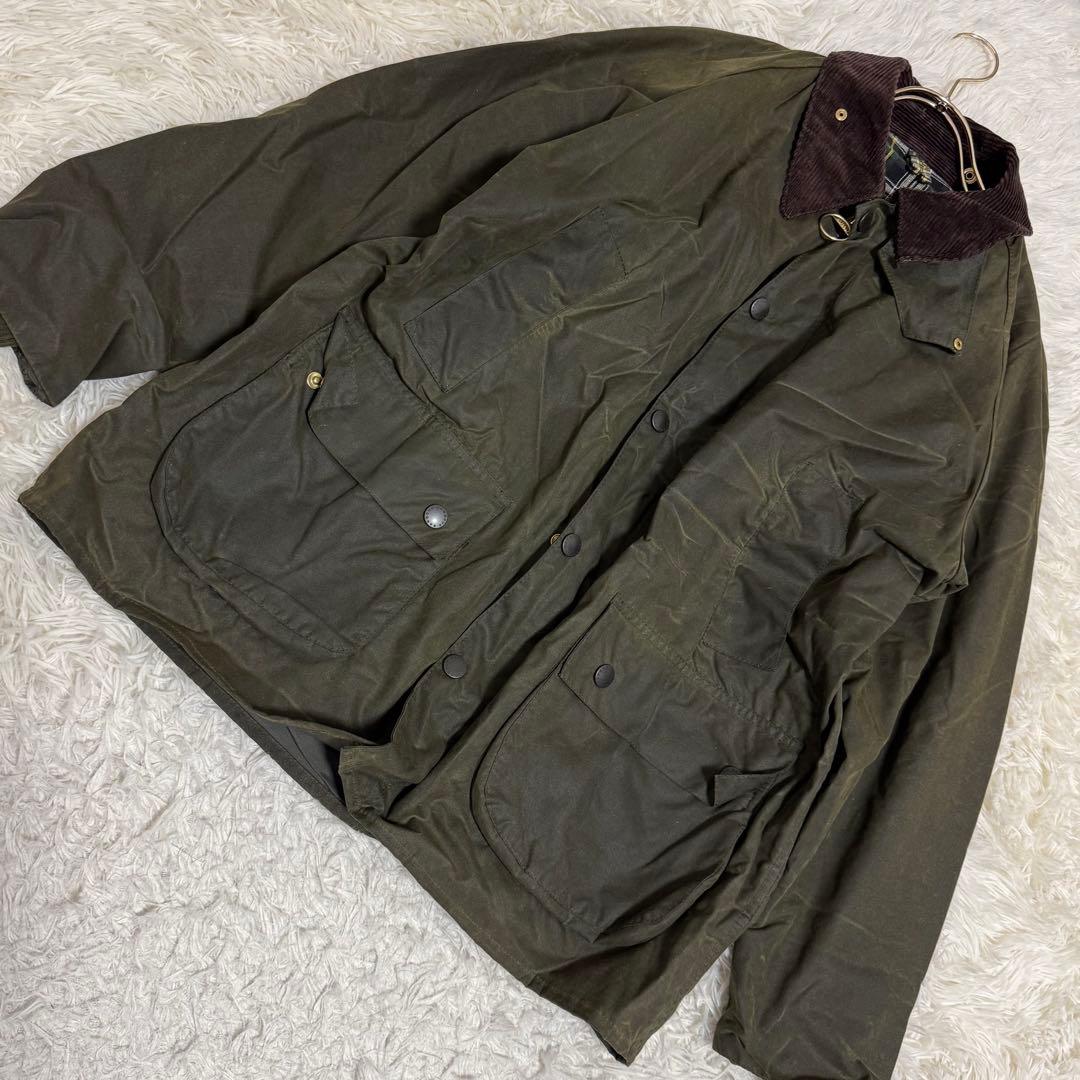 Barbour ビデイル カーキ 42 107cm 英国